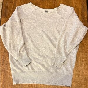 Aerie Heather Gray Crew Neck Sweater